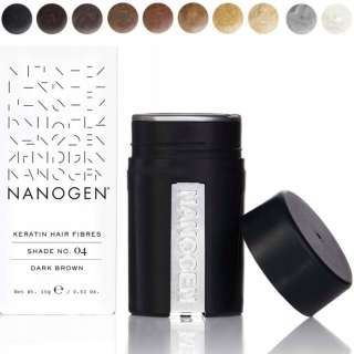 Nanogen 02 White 15 g vlákno na zahusťovanie vlasov